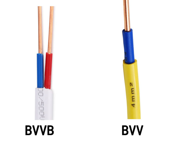 BVVB與B<a href='http://www.seetharamselect.com/vvdianlan/' target='_blank'><u>VV電纜</u></a>區(qū)別圖