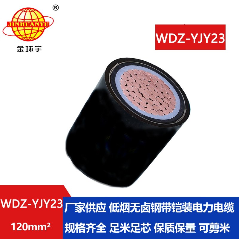 金環(huán)宇 WDZ-YJY23-120平方 鎧裝電纜 低煙無鹵電力電纜廠